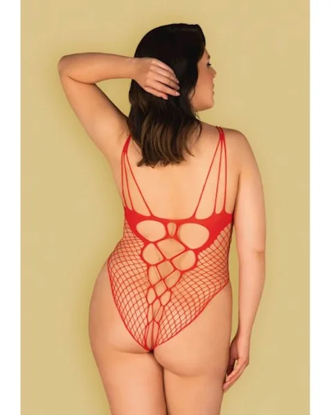 Obsessive B133 - Crotchless Teddy