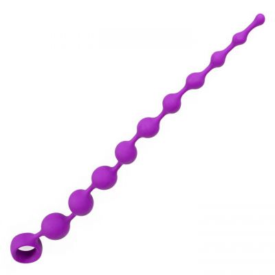 Bondara Purple Silicone Anal Beads 14 Inch