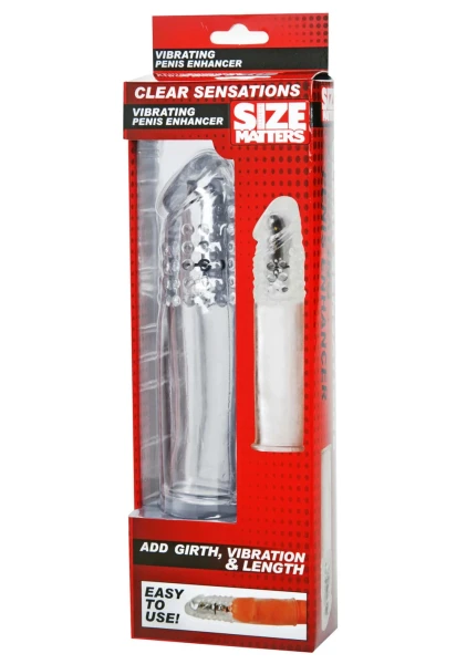 Clear Sensations Vibrating Penis Enhancer