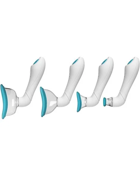 Bloom-intimate Body Pump Vibrator - 4-in-1 Interchangeable Set