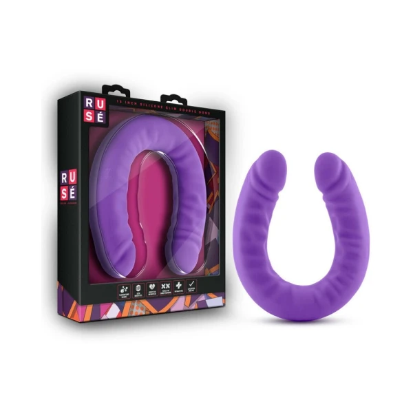 Ruse - 18 Inch Silicone Slim Double Dong — image 24 of 25