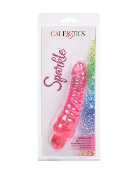 Sparkle Glitter Jack - Pink - 6 Inch