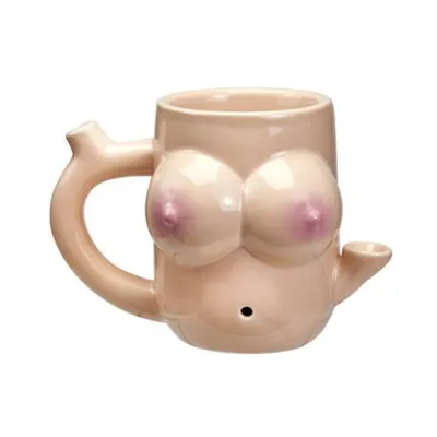Games Novelty Fashioncraft Boob Light Roast Toast Mug
