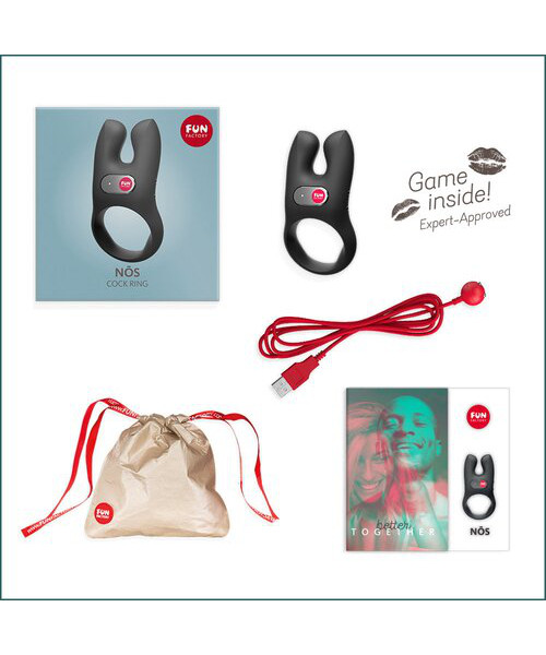 Fun Factory NOS 5 Function Rechargeable Rabbit Cock Ring — image 7 of 8