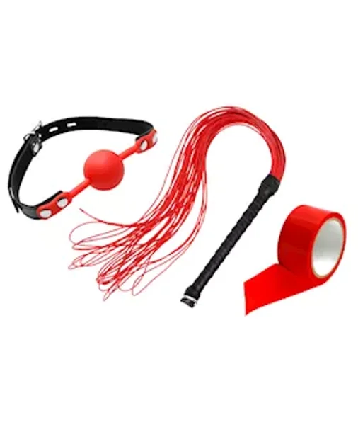 Naughty List 3 Piece Holiday Sex Toy Kit - Red — image 2 of 2