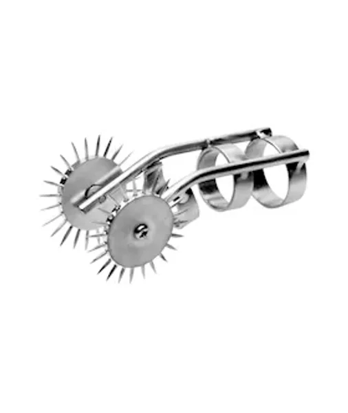 Spikes Double Finger Pinwheel - Silver — image 5 of 8
