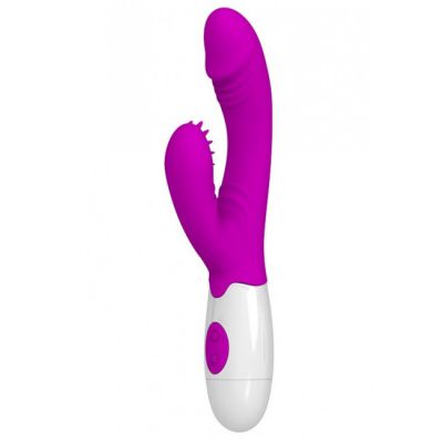 Pretty Love Andre Rabbit Vibrator Purple White