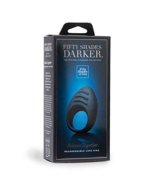 Fifty Shades Darker Release Together USB Rechargeable Love Ring