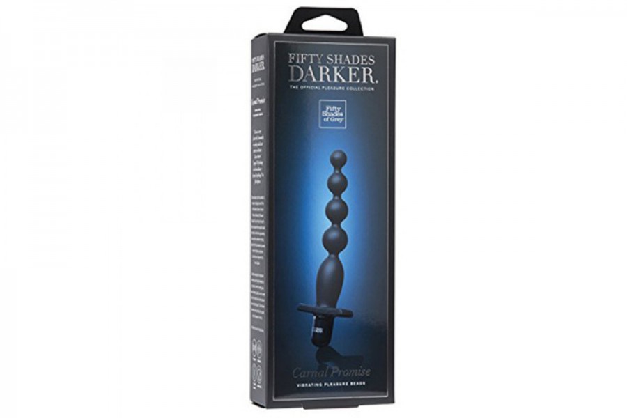 Fifty Shades Darker Carnal Promise Vibrating Anal Beads
