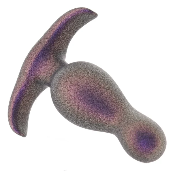 Anal Adventures Matrix Quantum Silicone Butt Plug By Blush - Galactic Purple