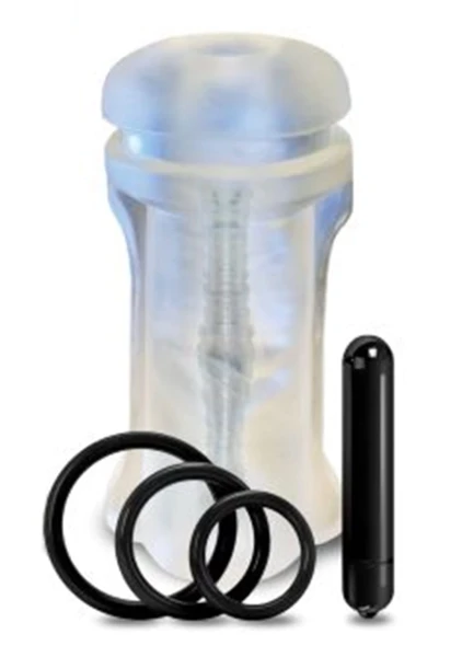 MSTR B8 In the Clear Vibrating Stroker Pack — image 6 of 8