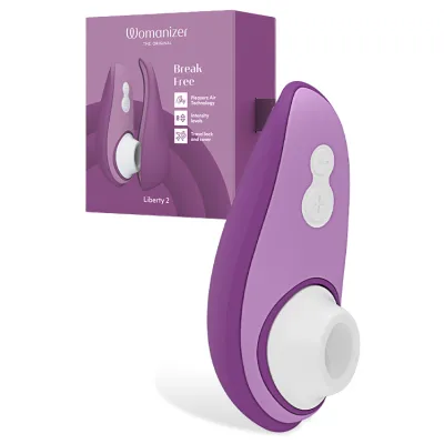 Womanizer Liberty 2 Discreet 3 9 Air Pulse Clitoral Stimulator