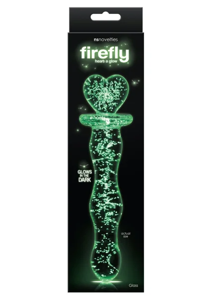 Firefly Glass Heart a Glow