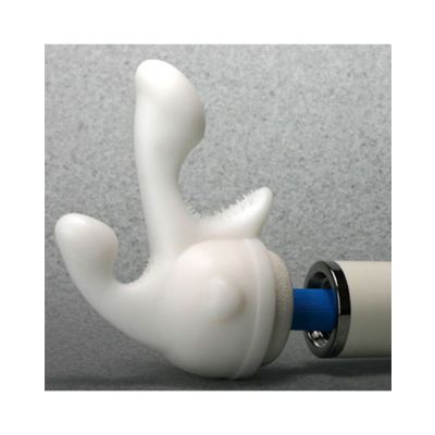 Wand Essentials Tri gasm Wand Attachment White