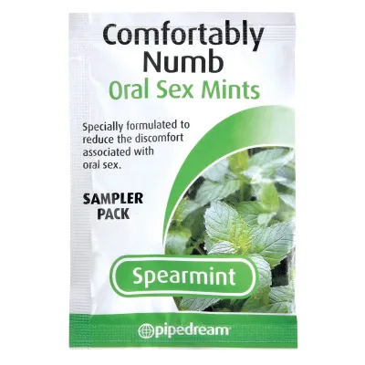 Comfortably Numb Oral Sex Mints Spearmint