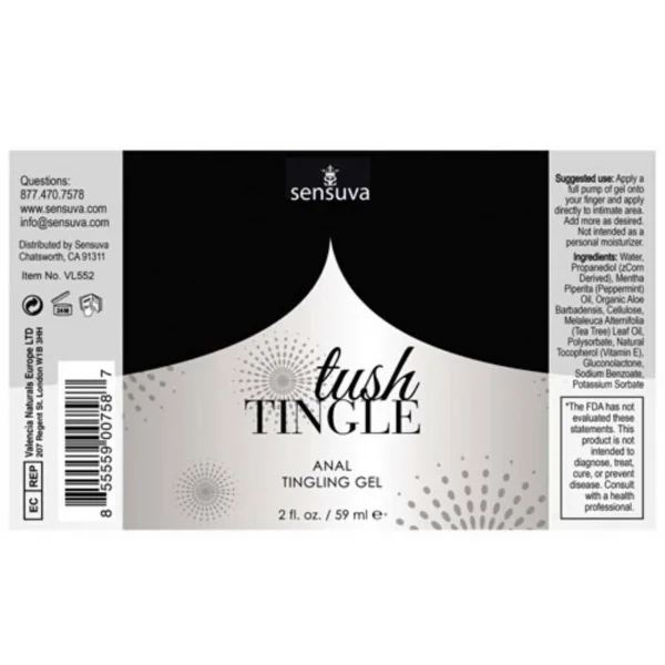 Tush Tingle Anal Stimulation Gel