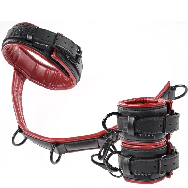 Saffron Neck & Wrist Restraint By Sportsheets