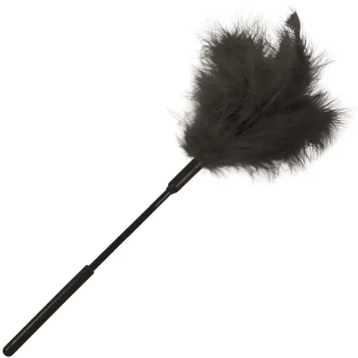 Sex Mischief Feather Tickler by Sportsheets Black