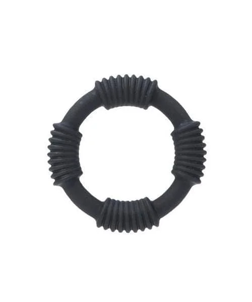 Hercules Silicone Ring - Black
