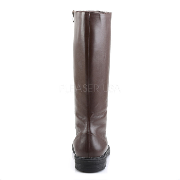 CAPTAIN-100 - Pirate Captain MEN'S BROWN PU Knee BT — image 4 of 4