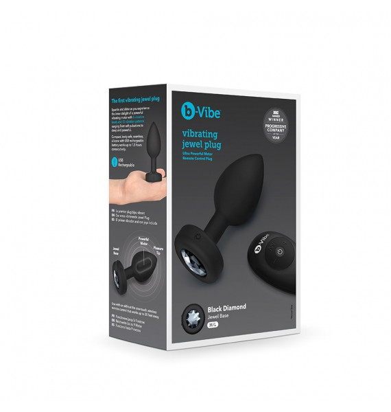 b-Vibe - Vibrating Jewel Anal Plug With Remote