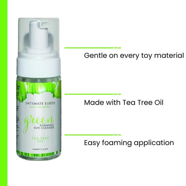 Green Tea Tree Oil Foaming Toy Cleaner