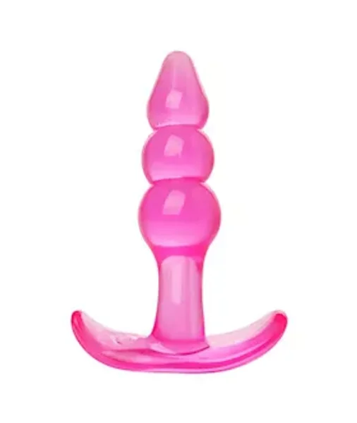 Bubbles Bumpy Starter Anal Plug - Pink - 4.25 Inch — image 3 of 3