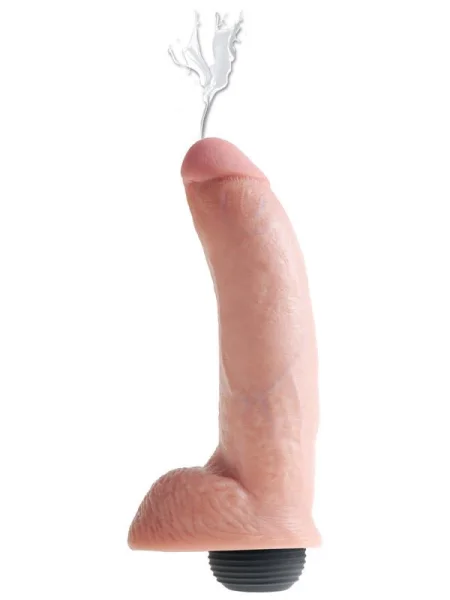 King Cock 9 in. Squirting Cock w/ Balls