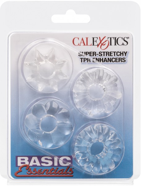 Essentials Cock Rings x4