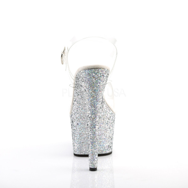 7 inches Heel, 2 3/4 inches PF Ankle Strap Sanda — image 4 of 8