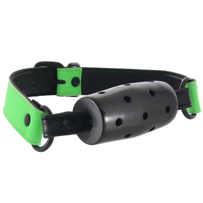 Ouch Glow in the Dark Breathable Cylinder Gag