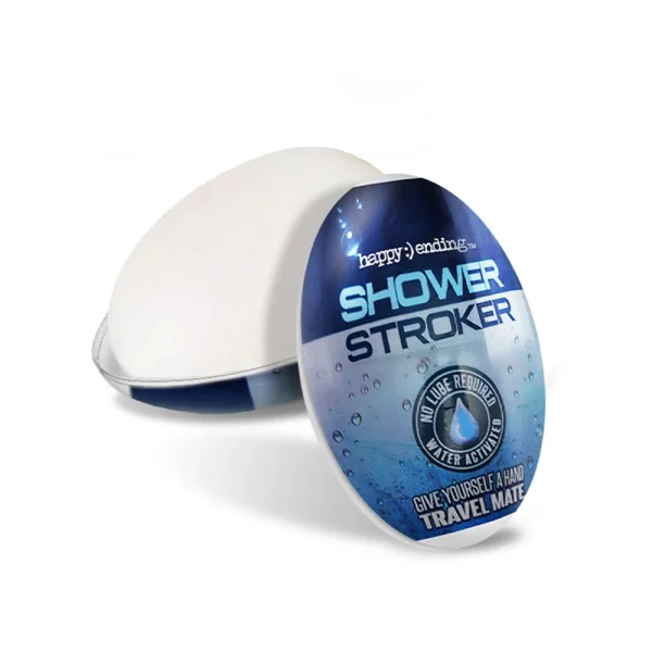 Happy Ending Self-lubricating Shower Stroker - Travel Mate