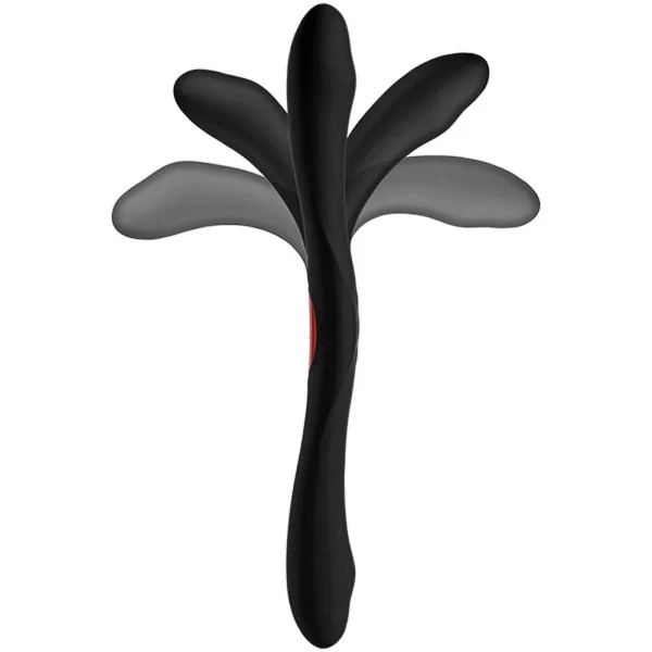KINK Dual-Flex Silicone Rechargeable Vibrator With Wireless Remote By Doc Johnson
