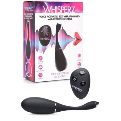 Whisperz Voice Activated Vibrating Egg With Remote