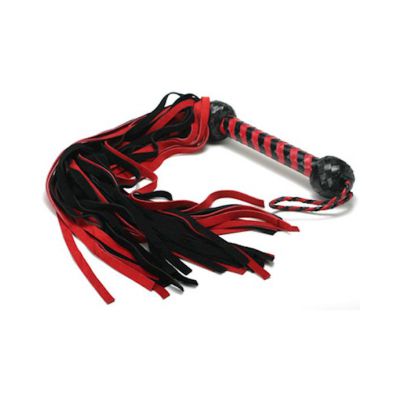 Strict Leather Suede Flogger Black