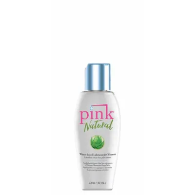 Pink Natural Water Based Lubricant 2 8oz