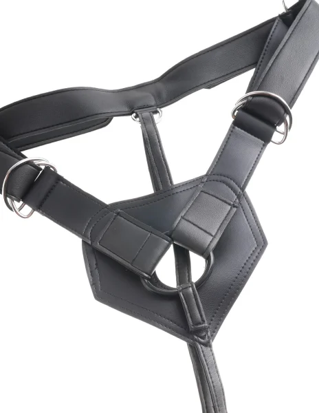 King Cock Strap-On Harness With 6'' Dong