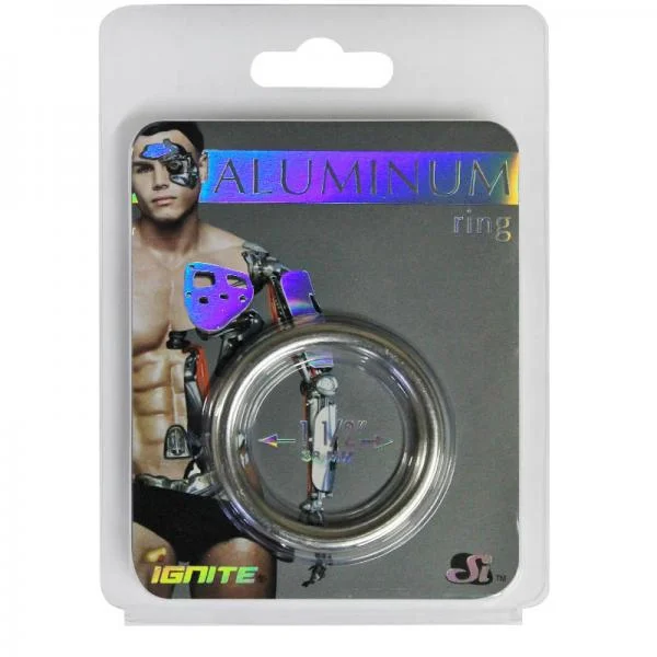Aluminum Ring - Platinum 1.5"