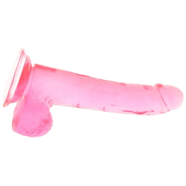 PinkCherry 8 Inch Pink Dildo — image 4 of 6