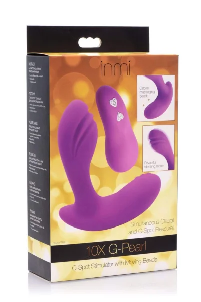 10x G-Pearl G-Spot Stimulator With Moving Beads
