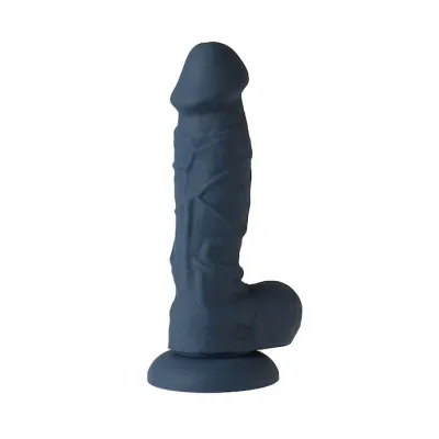 Nood Colours 7 Inch Realskin Dildo Blue 7 Inch