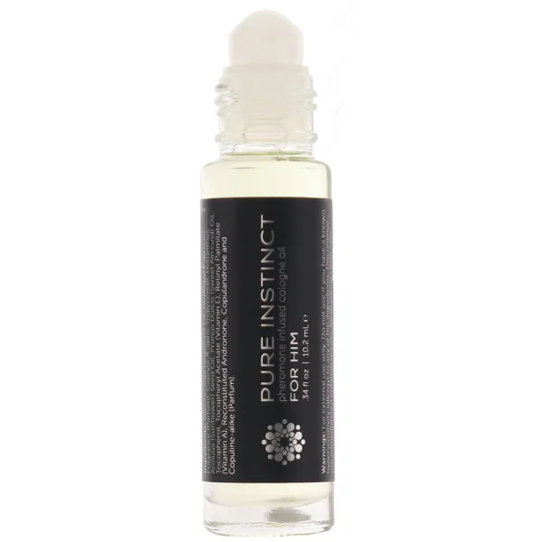 Pure Instinct Pheromone Cologne Oil for Him - Roll on 10.2ml