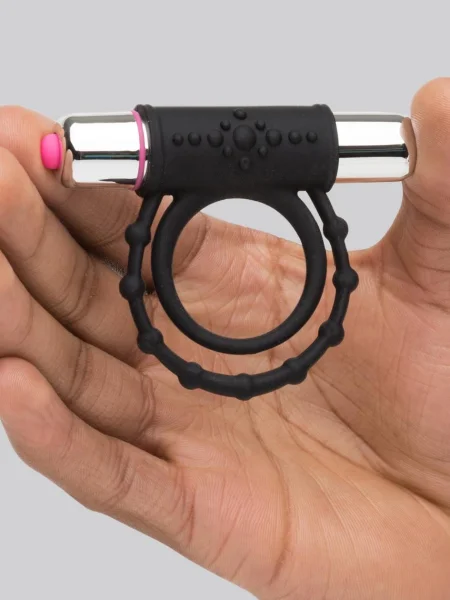 Tracey Cox Supersex Twin Silicone Vibrating Love Ring for Couples