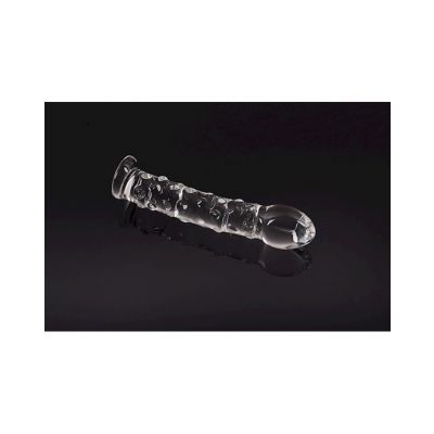 Glass Anal Bead Stick Clear