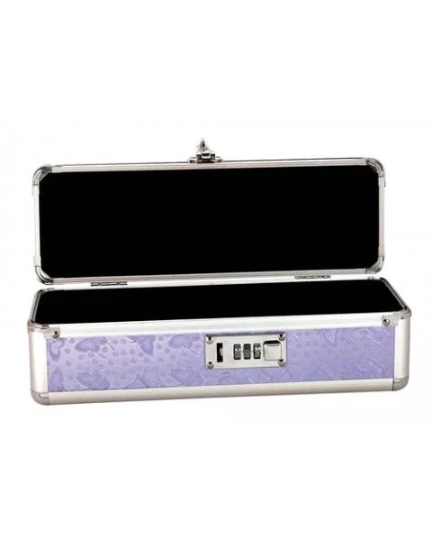Lockable Vibrator Case Small Purple