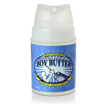 Boy Butter H2O EZ Pump Water Based Lube 2oz