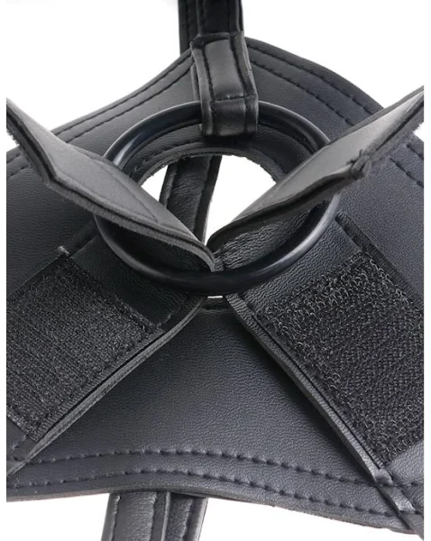 King Cock Strap-on Harness With 8 Inch Cock - Brown