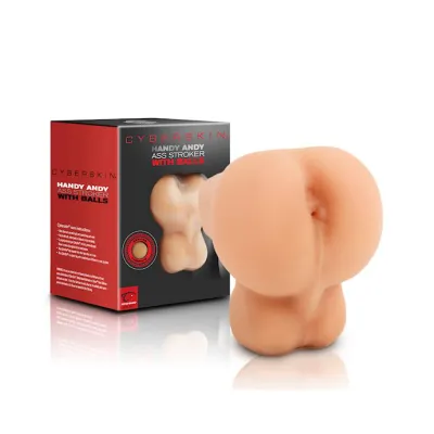 Handy Andy Cyberskin Ass Stroker With Balls Flesh