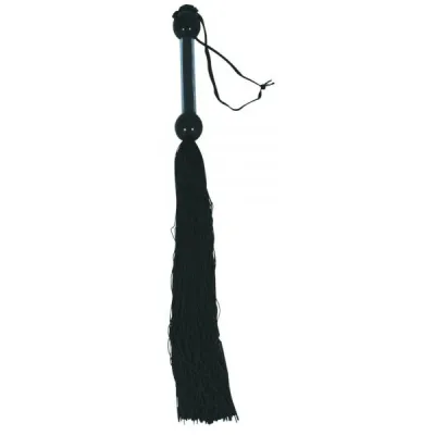 Rubber Whip 22 inch Black