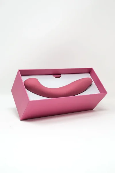 Arc Silicone Waterproof Rechargeable G-Spot Vibrator By Dame - Berry — image 24 of 25